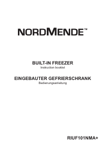 Manual Nordmende RIUF101NMA Freezer