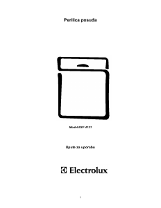Priručnik Electrolux ESF4131 Perilica posuđa