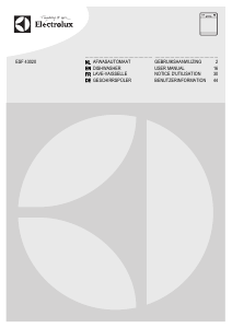 Bedienungsanleitung Electrolux ESF43020 Geschirrspüler