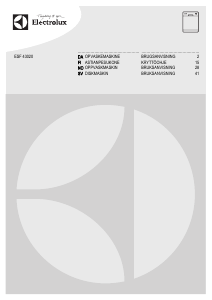 Bruksanvisning Electrolux ESF43020 Oppvaskmaskin