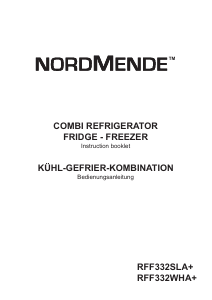 Manual Nordmende RFF332WHAPLUS Fridge-Freezer