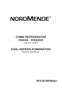 Manual Nordmende RFF367NFSLA Fridge-Freezer