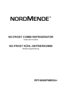 Manual Nordmende RFF466NFNMIXA Fridge-Freezer