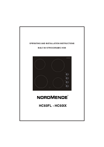 Manual Nordmende HC60FL Hob