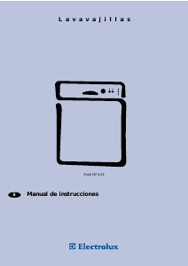 Manual de uso Electrolux ESF6128 Lavavajillas