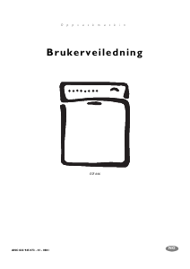 Bruksanvisning Electrolux ESF646W Oppvaskmaskin