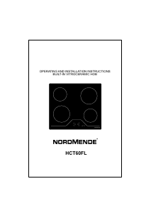 Manual Nordmende HCT60FL Hob