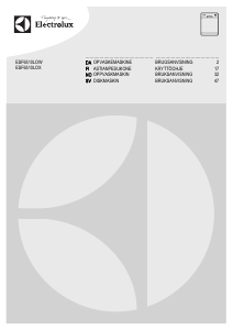 Bruksanvisning Electrolux ESF6510LOW Diskmaskin