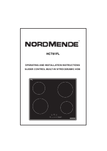 Manual Nordmende HCT61FL Hob