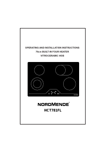 Manual Nordmende HCT781FL Hob