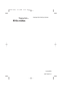 Manual de uso Electrolux ESF66810X Lavavajillas