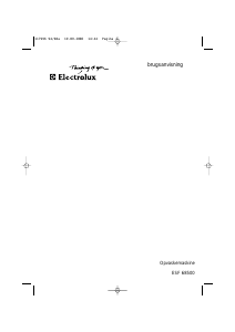 Brugsanvisning Electrolux ESF68500 Opvaskemaskine