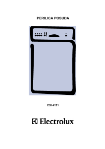 Priručnik Electrolux ESI4121W Perilica posuđa