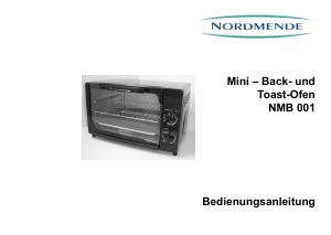 Bedienungsanleitung Nordmende NMB001 Backofen
