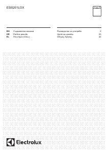 Наръчник Electrolux ESI5201LOX Съдомиалня
