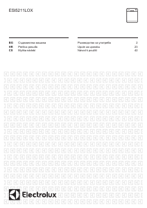 Priručnik Electrolux ESI5211LOX Perilica posuđa