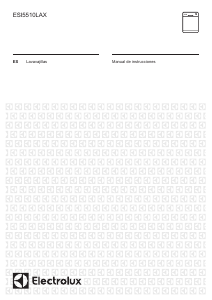 Manual de uso Electrolux ESI5510LAX Lavavajillas