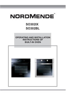 Manual Nordmende SO302BL Oven
