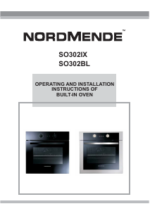 Manual Nordmende SO302IX Oven