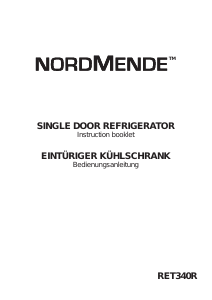 Bedienungsanleitung Nordmende RET340C Kühlschrank