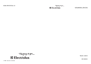 Manuál Electrolux ESI68850X Myčka na nádobí