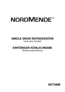 Manual Nordmende RET340R Refrigerator