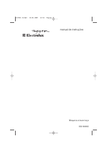 Manual Electrolux ESI68850X Máquina de lavar louça