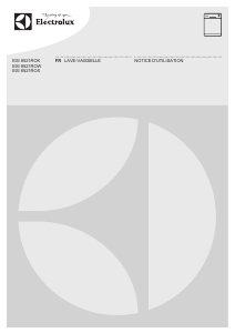 Mode d’emploi Electrolux ESI8521ROK Lave-vaisselle