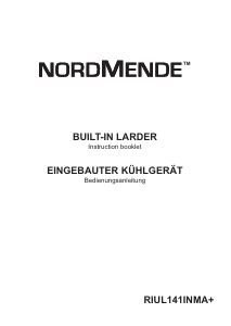 Manual Nordmende RIUL141INMA Refrigerator