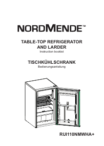 Bedienungsanleitung Nordmende RUI110NMWHA Kühlschrank