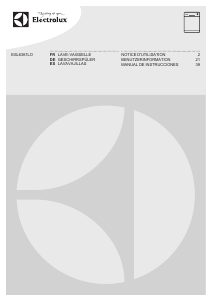 Manual de uso Electrolux ESL6361LO Lavavajillas