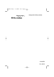Vadovas Electrolux ESL66010 Indaplovė