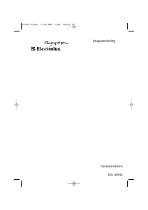 Brugsanvisning Electrolux ESL66910 Opvaskemaskine