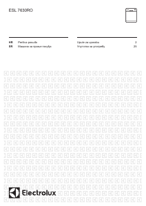Priručnik Electrolux ESL7630RO Perilica posuđa