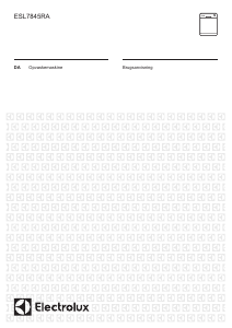 Brugsanvisning Electrolux ESL7845RA Opvaskemaskine