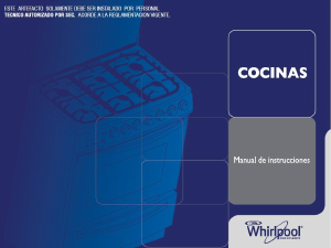 Manual de uso Whirlpool WST803AB Cocina