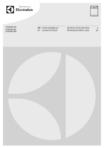 Mode d’emploi Electrolux GA55SLIWE Lave-vaisselle