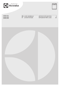 Manuale Electrolux GA60LISW Lavastoviglie