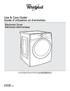 Mode d’emploi Whirlpool WED92HEFW Sèche-linge