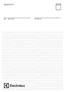 Manual Electrolux KEQC7211L Dishwasher