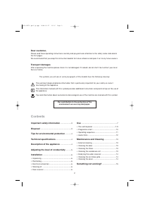 Manuale Electrolux EDC5330 Asciugatrice