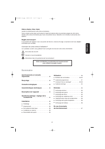 Mode d’emploi Electrolux EDC5349 Sèche-linge