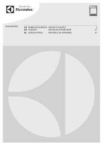 Manuál Electrolux EDH3487RDE Sušák