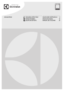 Bruksanvisning Electrolux EDH3487RDW Tørketrommel