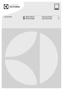 Bruksanvisning Electrolux EDH3497RDW Tørketrommel