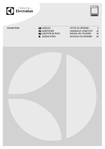 Manual Electrolux EDH3897SDW Uscător