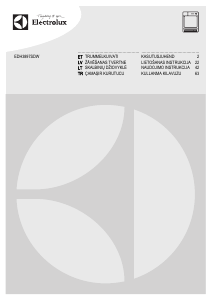 Rokasgrāmata Electrolux EDH3897SDW Veļas žāvētājs