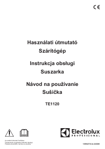 Használati útmutató Electrolux TE1120 Szárító