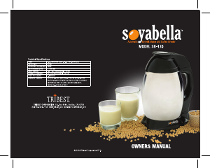 Manual Soyabella SB-130 Soy Milk Maker