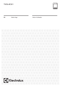 Mode d’emploi Electrolux TWSL4E301 Sèche-linge